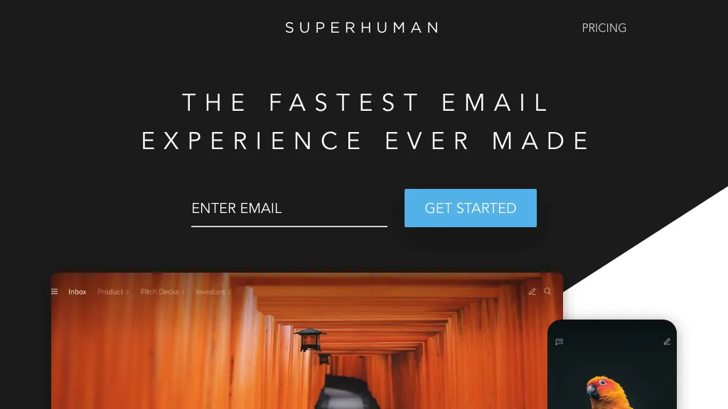Superhuman screenshot
