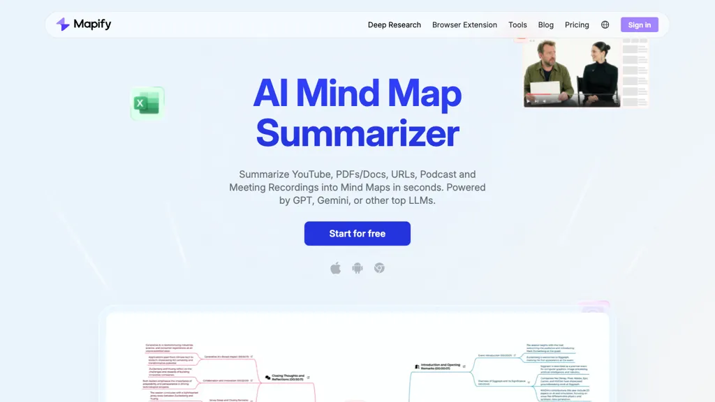 Mapify.so screenshot