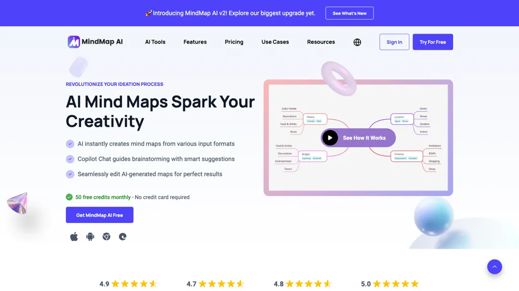 MindMap AI screenshot