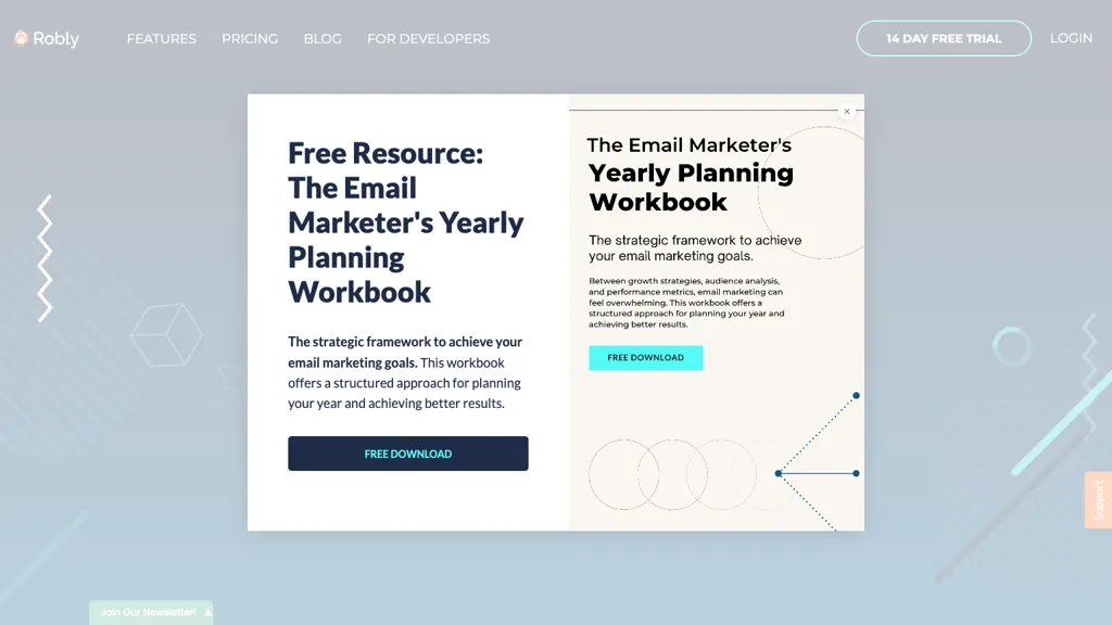 Robly Email Marketing screenshot