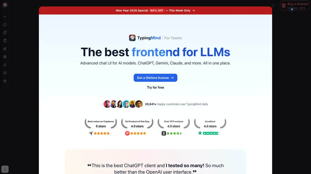 TypingMind screenshot