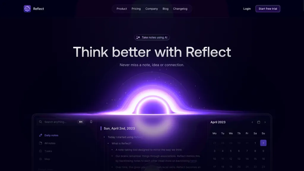Reflect screenshot