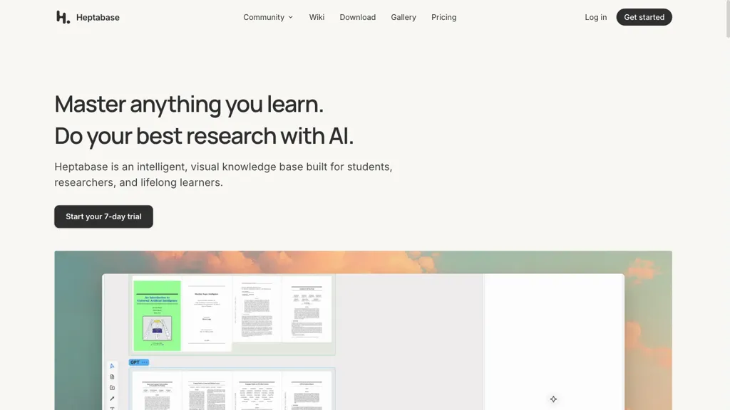 Heptabase screenshot