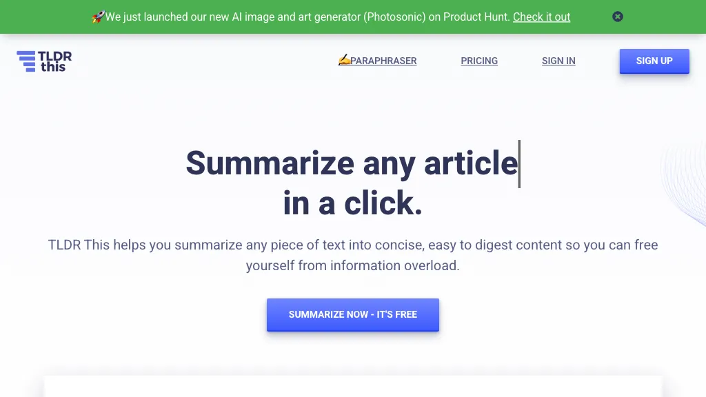 TLDR This screenshot