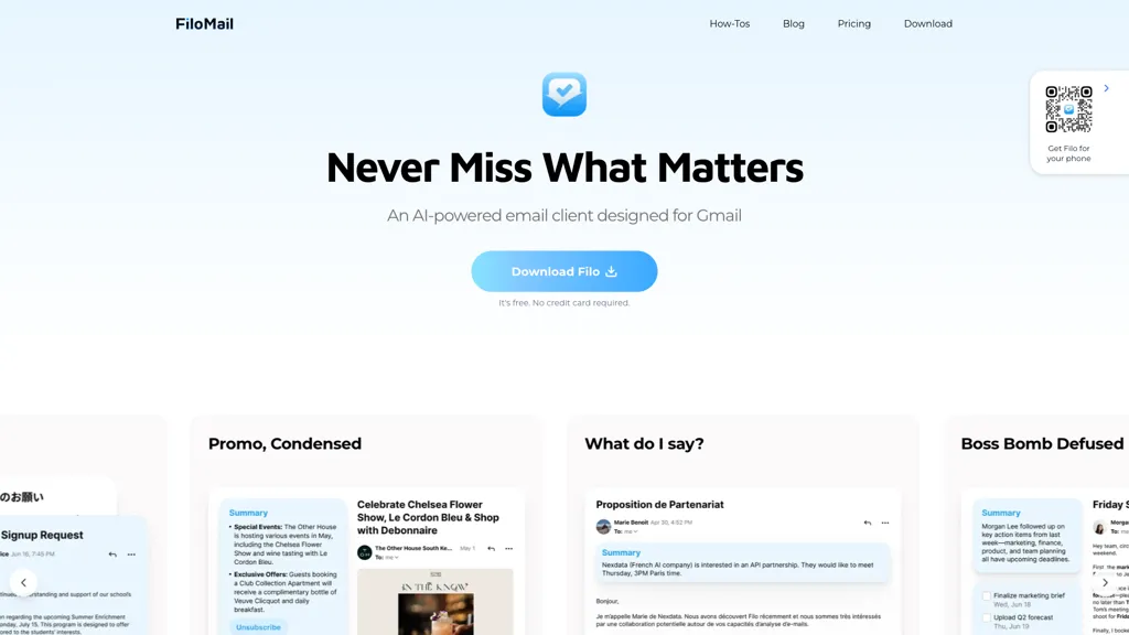 Filo Mail screenshot