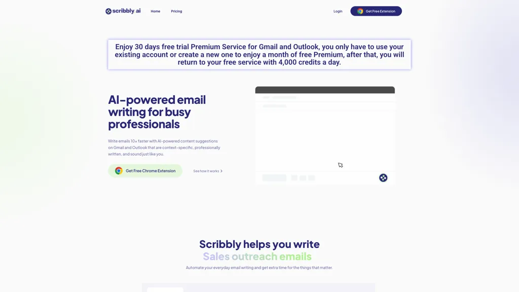 Scribbly.ai screenshot