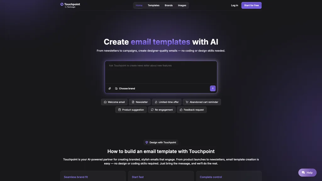 Touchpoint screenshot