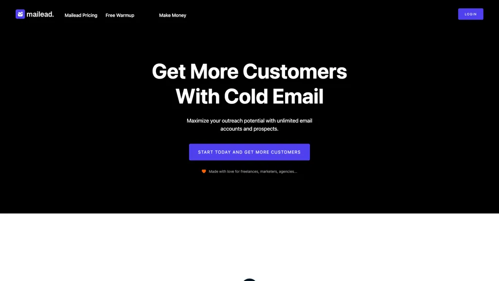 Mailead.io screenshot