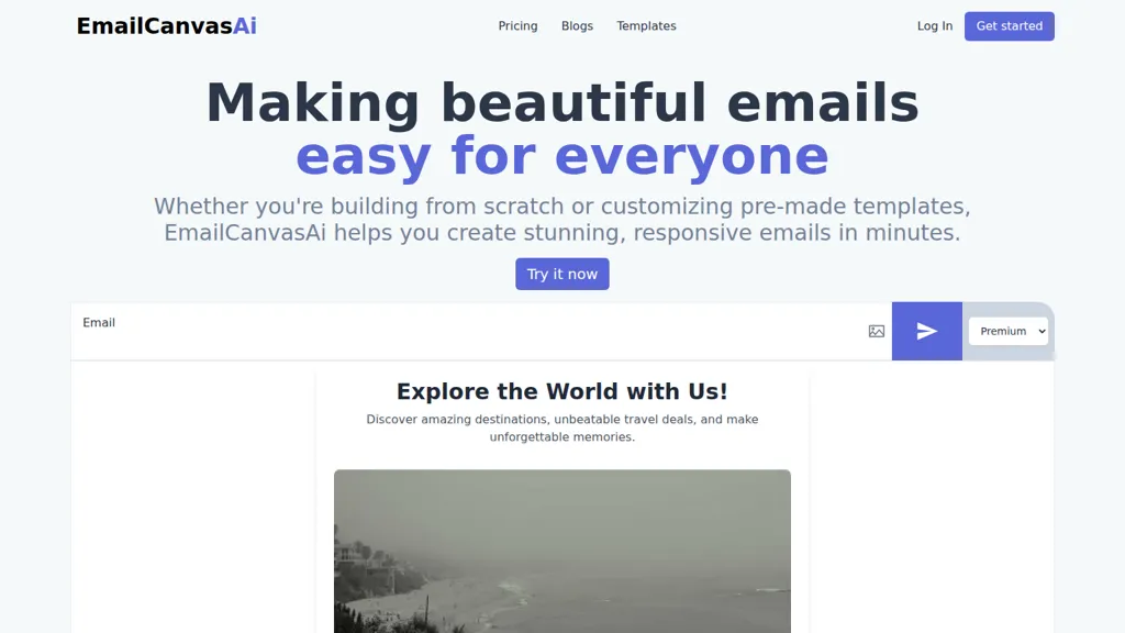 EmailCanvasAi screenshot