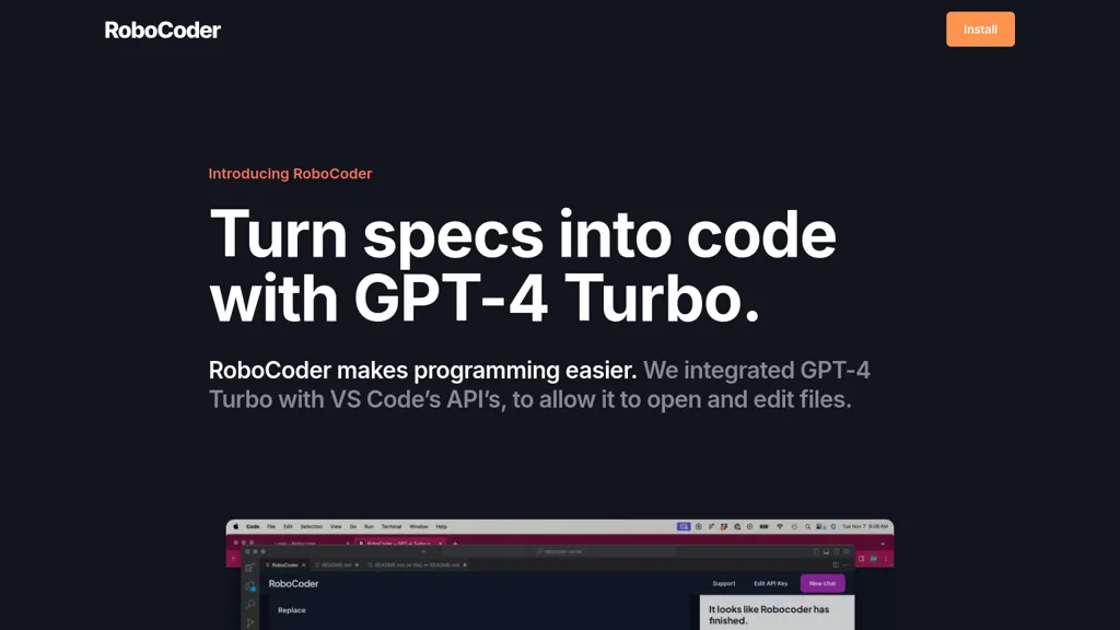 Robocoder screenshot