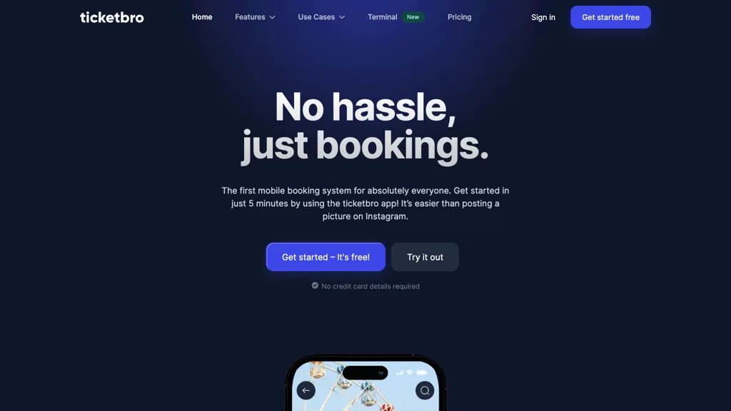 ticketbro screenshot