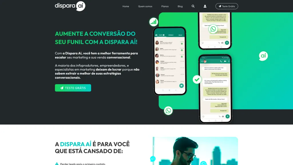 dispara.ai screenshot