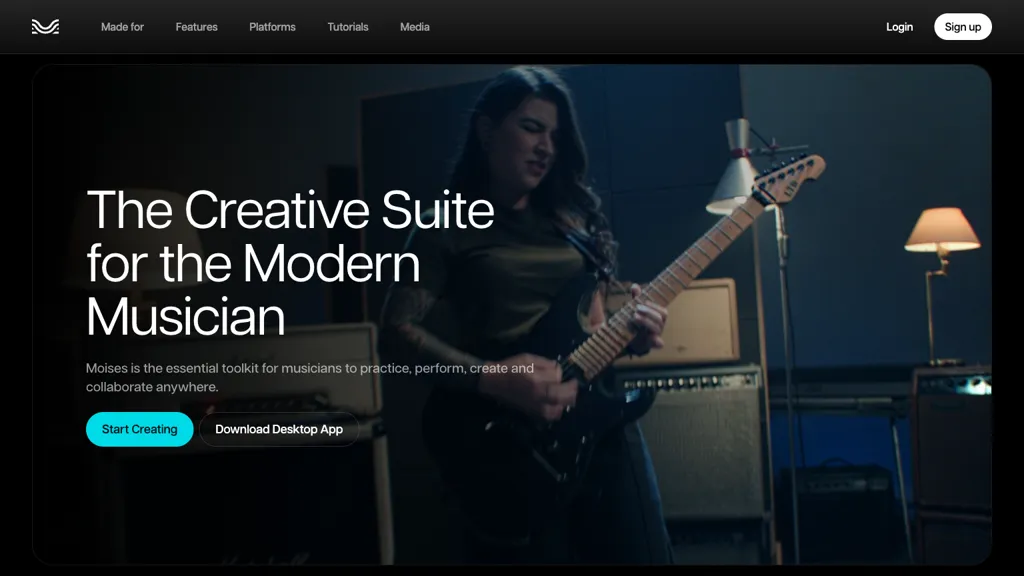 Moises App screenshot