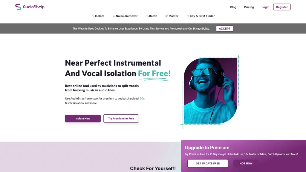 Audio Strip screenshot