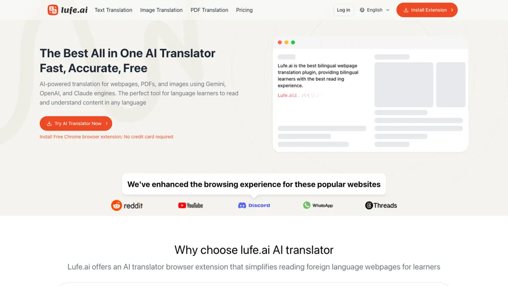 Lufe AI screenshot