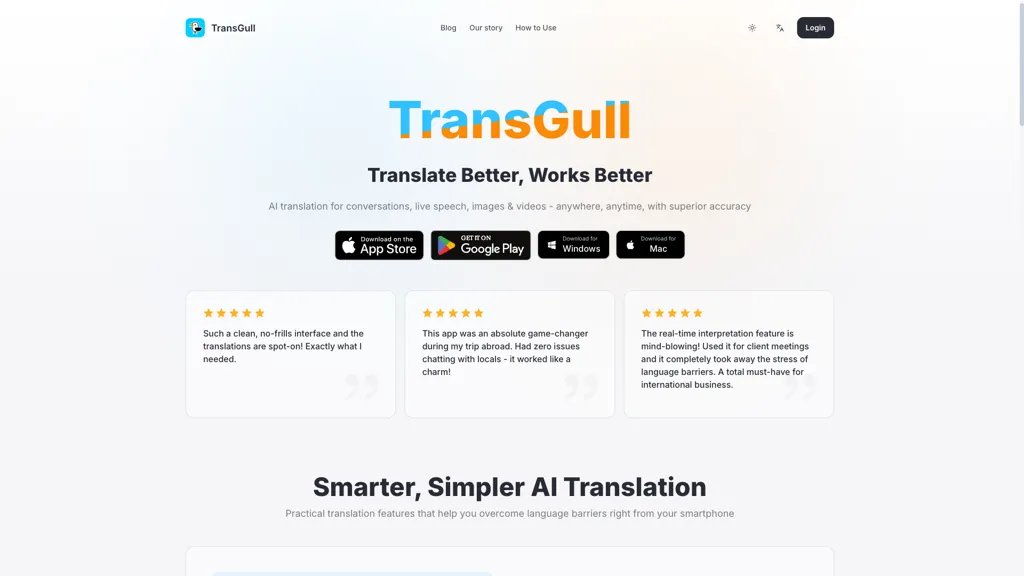 TransGull screenshot