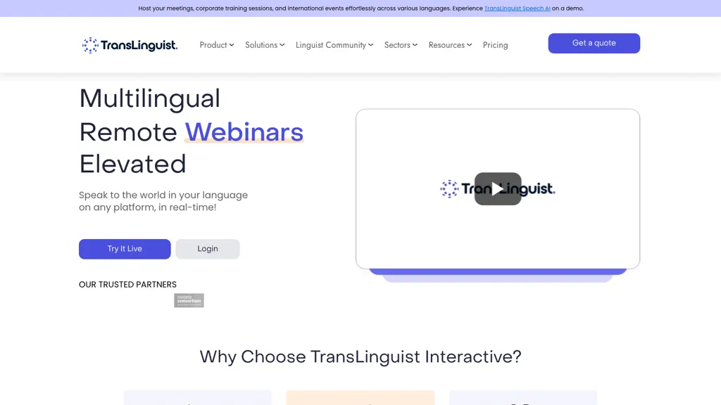 Translinguist screenshot