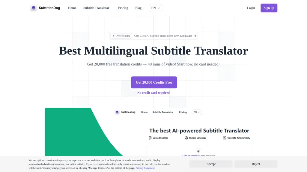 SubtitlesDog screenshot