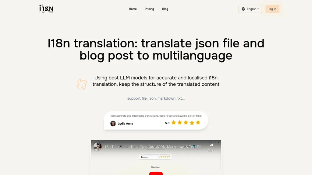 i18nweb.com screenshot