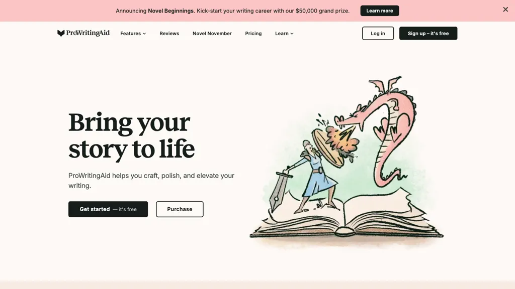 ProWritingAid screenshot