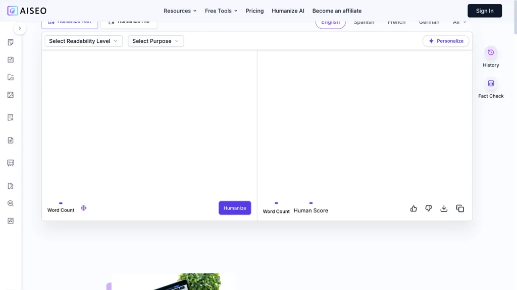 Article Rewriter screenshot