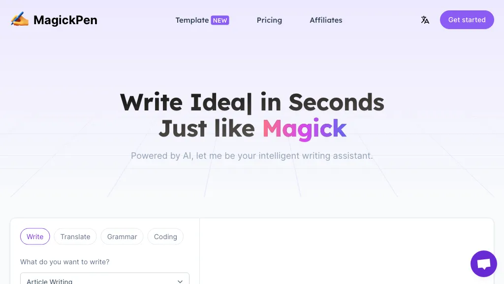 MagickPen screenshot