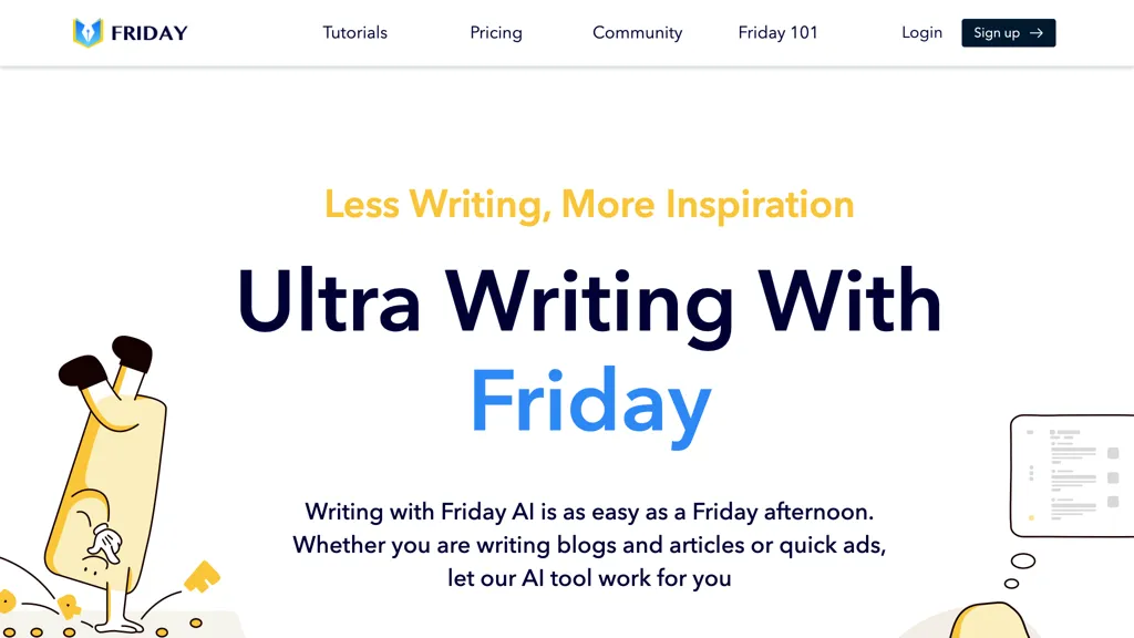 Friday AI screenshot