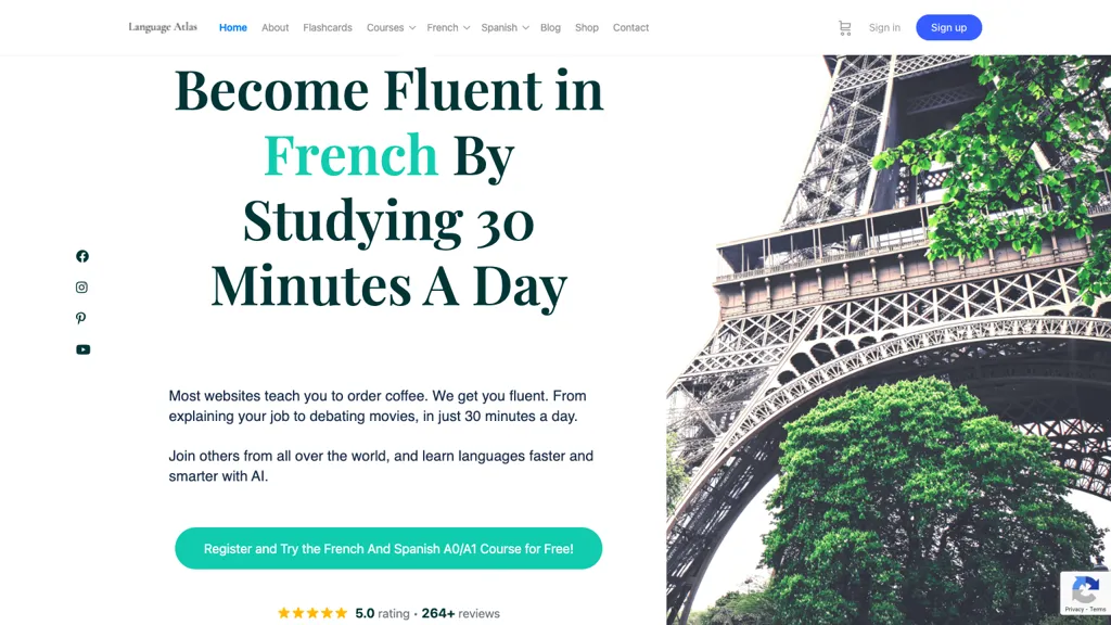 Language Atlas screenshot