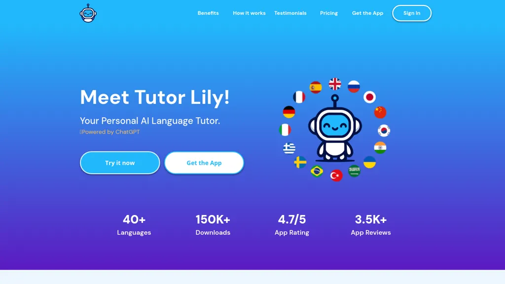 Tutor Lily screenshot