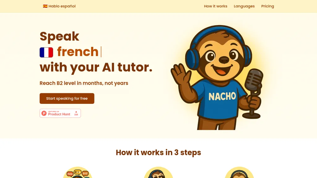 Hablo.pro screenshot