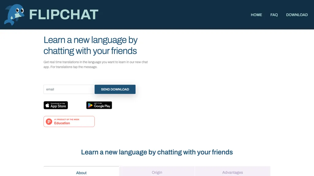 Flipchat screenshot