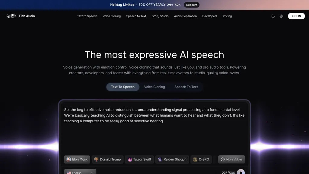 Fish Speech screenshot