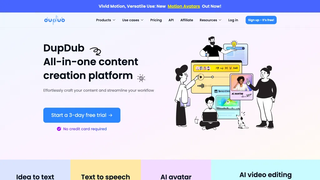 Dupdub screenshot