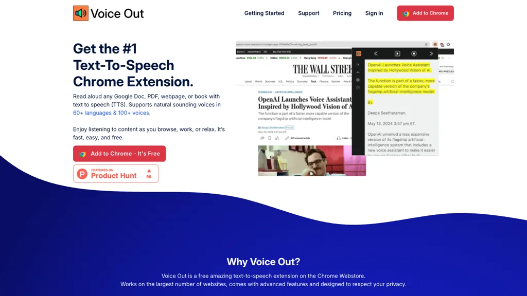 Voice Out screenshot