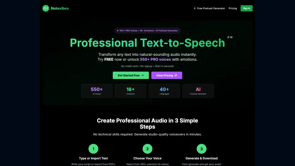 notevibes.com screenshot