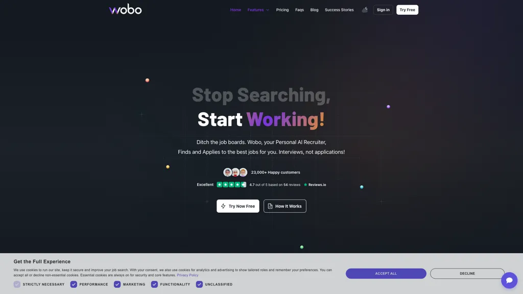 Wobo AI screenshot