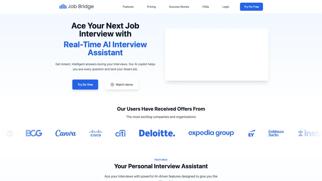 JobBridge screenshot