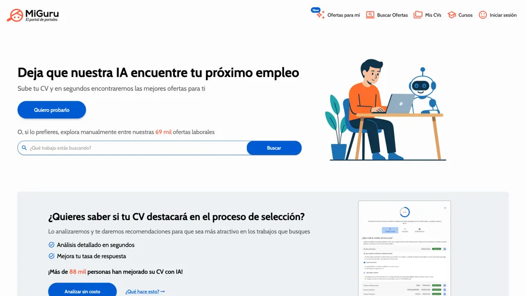 MiGuru AI screenshot