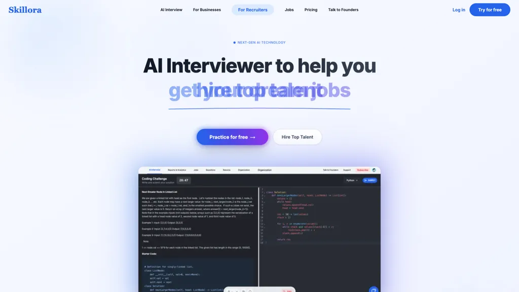 Skillora screenshot