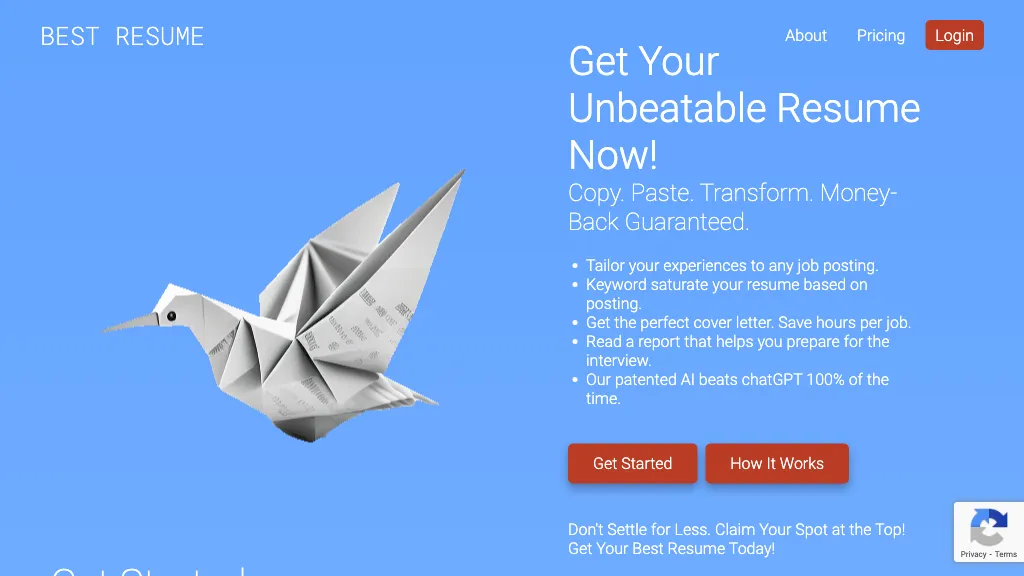 Best Resume screenshot