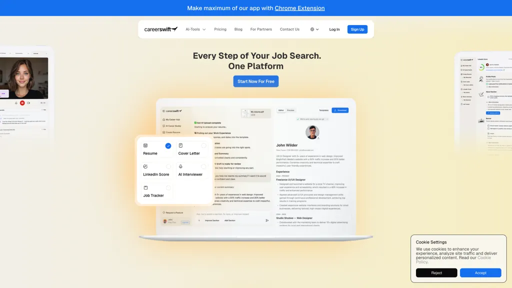CareerSwift screenshot
