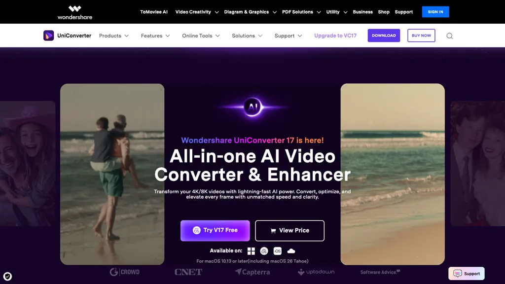 Wondershare Uniconverter screenshot