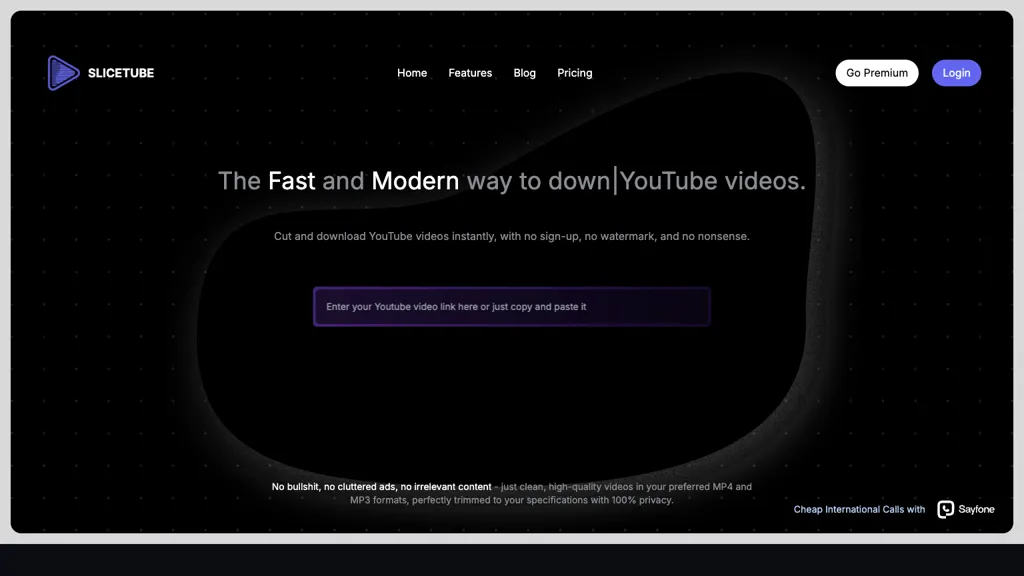 SLICETUBE screenshot
