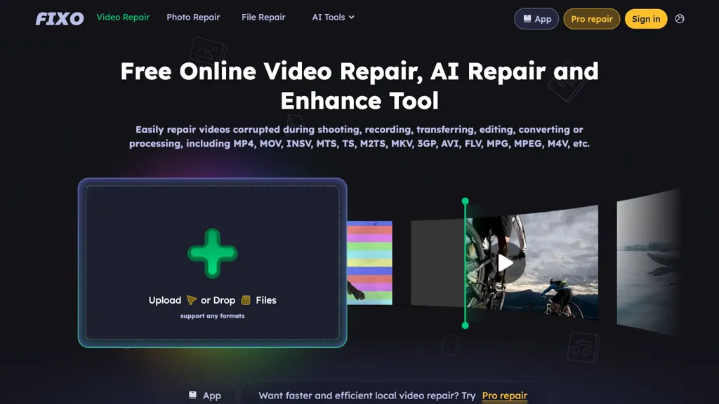 EaseUS Video Repair screenshot