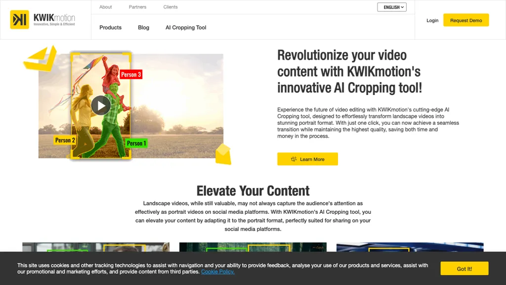 KWIKmotion screenshot