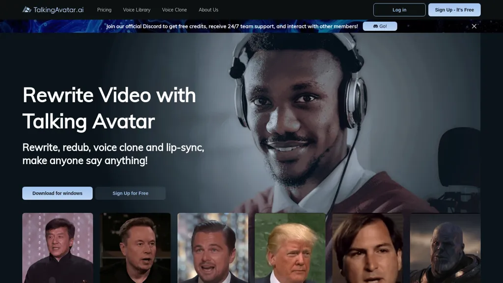 Talking Avatar screenshot