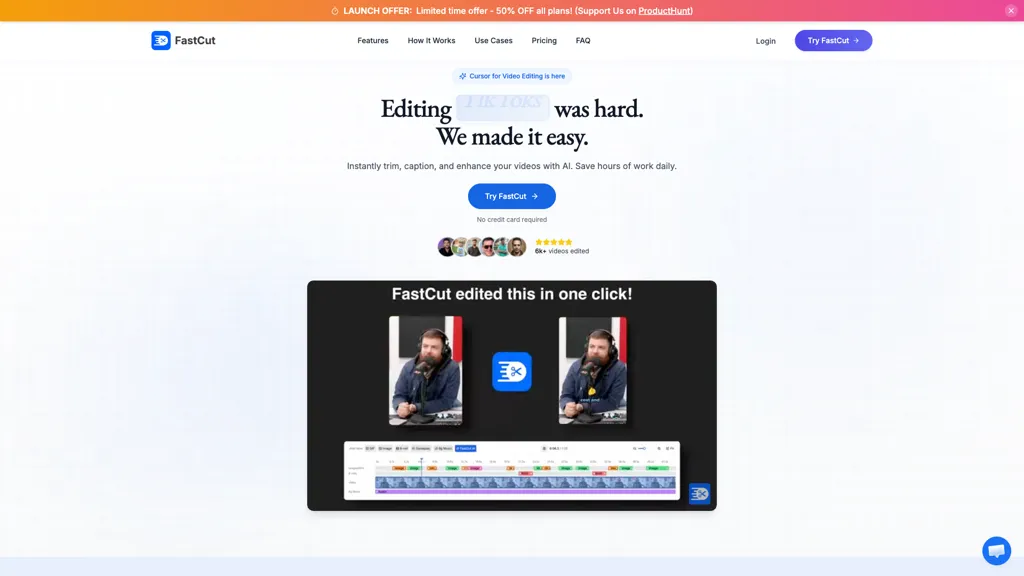 FastCut screenshot