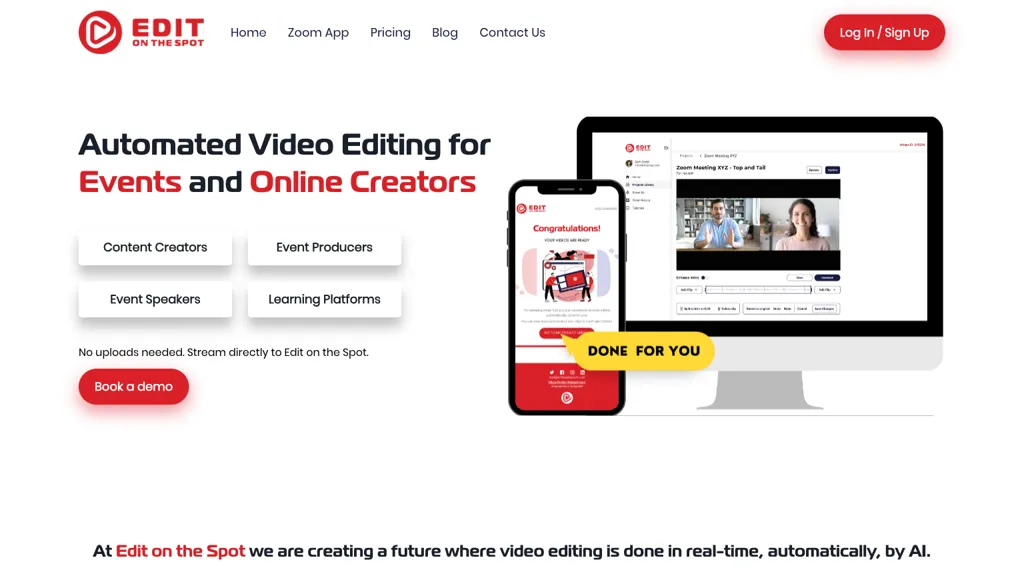 Edit on the Spot screenshot