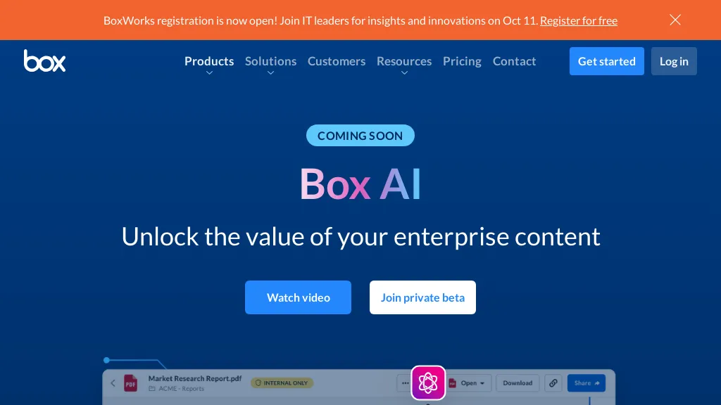 Box AI screenshot