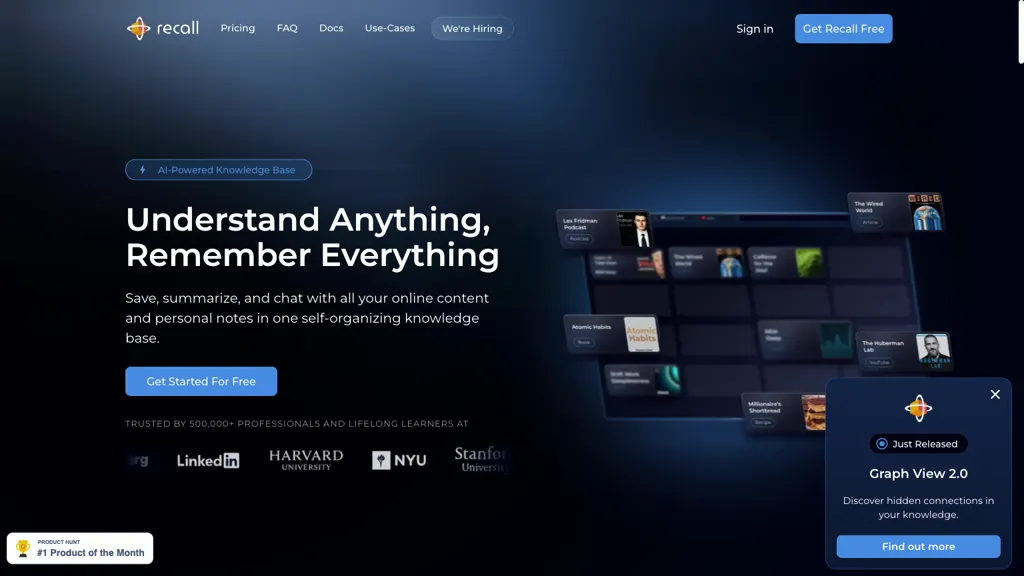 Active Recall screenshot